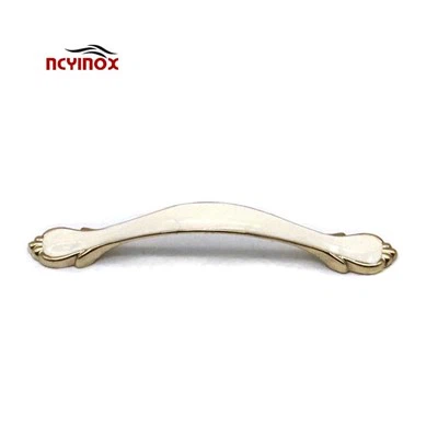 Herrajes para muebles modernos dorados Tirador de gabinete popular