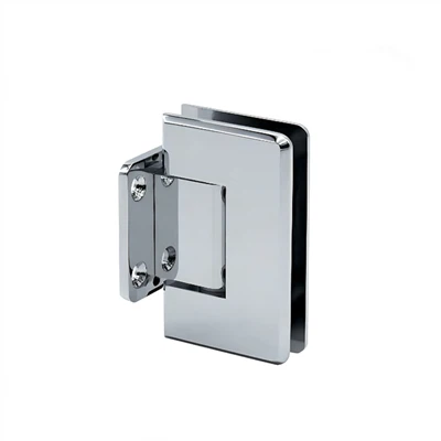 Bisagra de ducha de acero inoxidable de 90 grados para puerta de baño