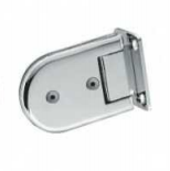 Bisagra de ducha de acero inoxidable 304 semielipse para pared y vidrio